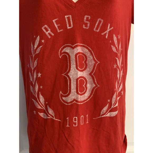 Boston Red Sox Pink Victoria Secret Shirt Size Medium Women's - Picture 2 of 4